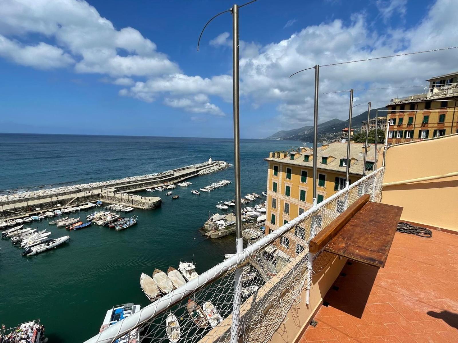 Sea View Camogli Portofino Apartment Ngoại thất bức ảnh